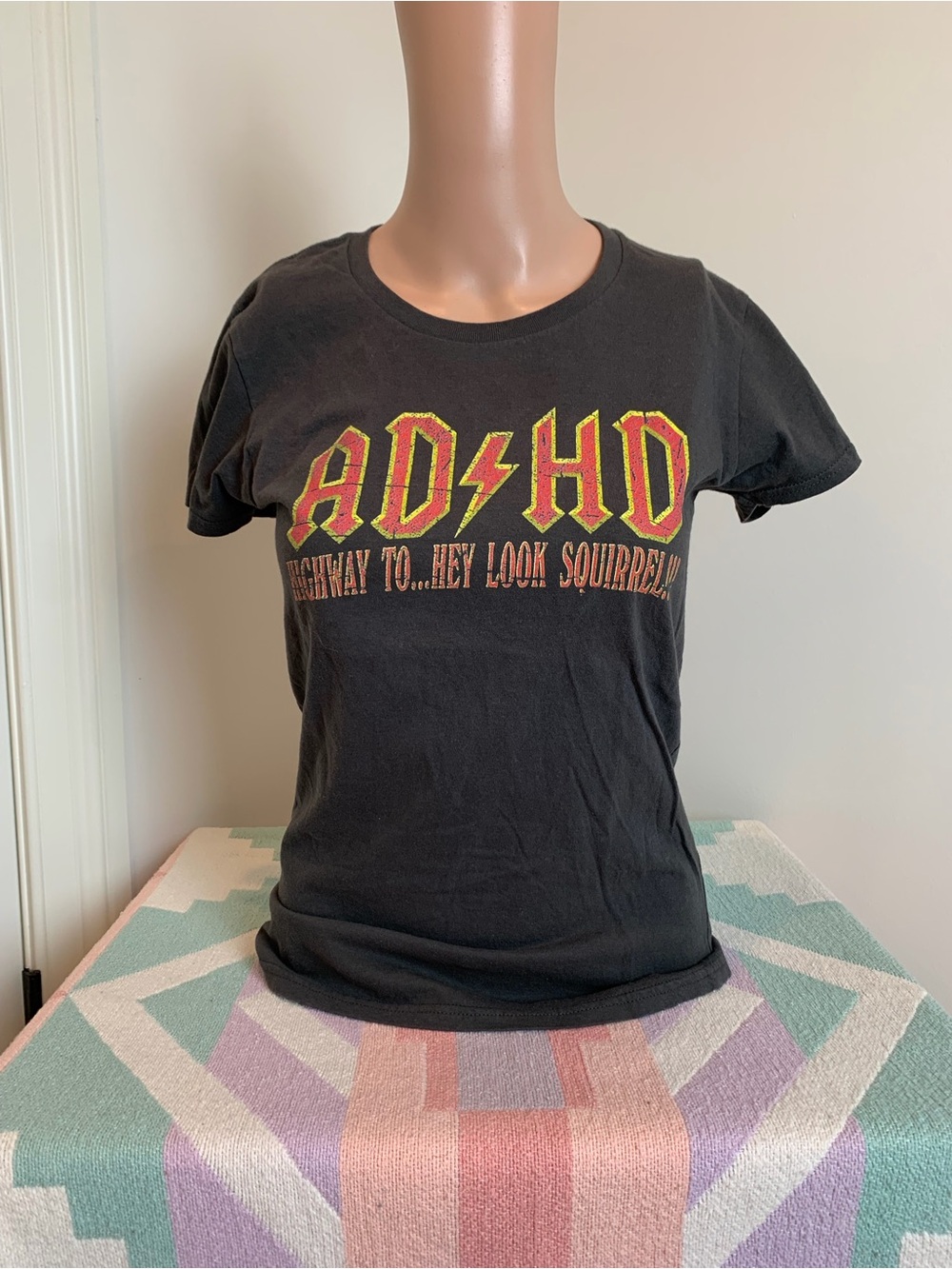 ADHD AC/DC funny t shirt